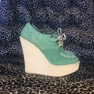 🧟‍♀️Mint Creeper Wedges🧟‍♀️